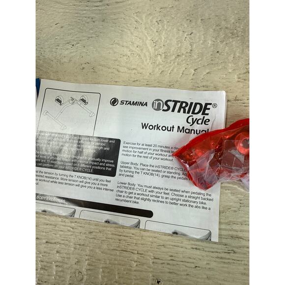 Stamina InStride Cycle Pedal Exerciser – Used, All Parts Included - Picture 3 of 6